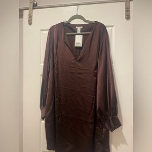 XXL NWT H and M silk dress